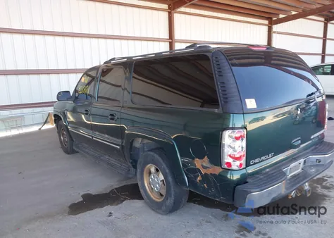 2002 Chevrolet Suburban 1500 Lt из США, поврежденный, VIN 3GNFK16Z12G298631